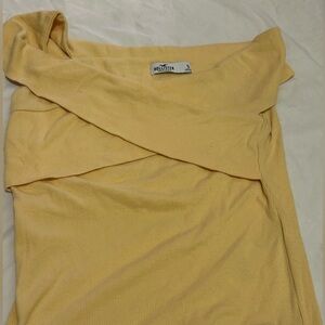 Hollister Women's Sunny Yellow Mini Skirt